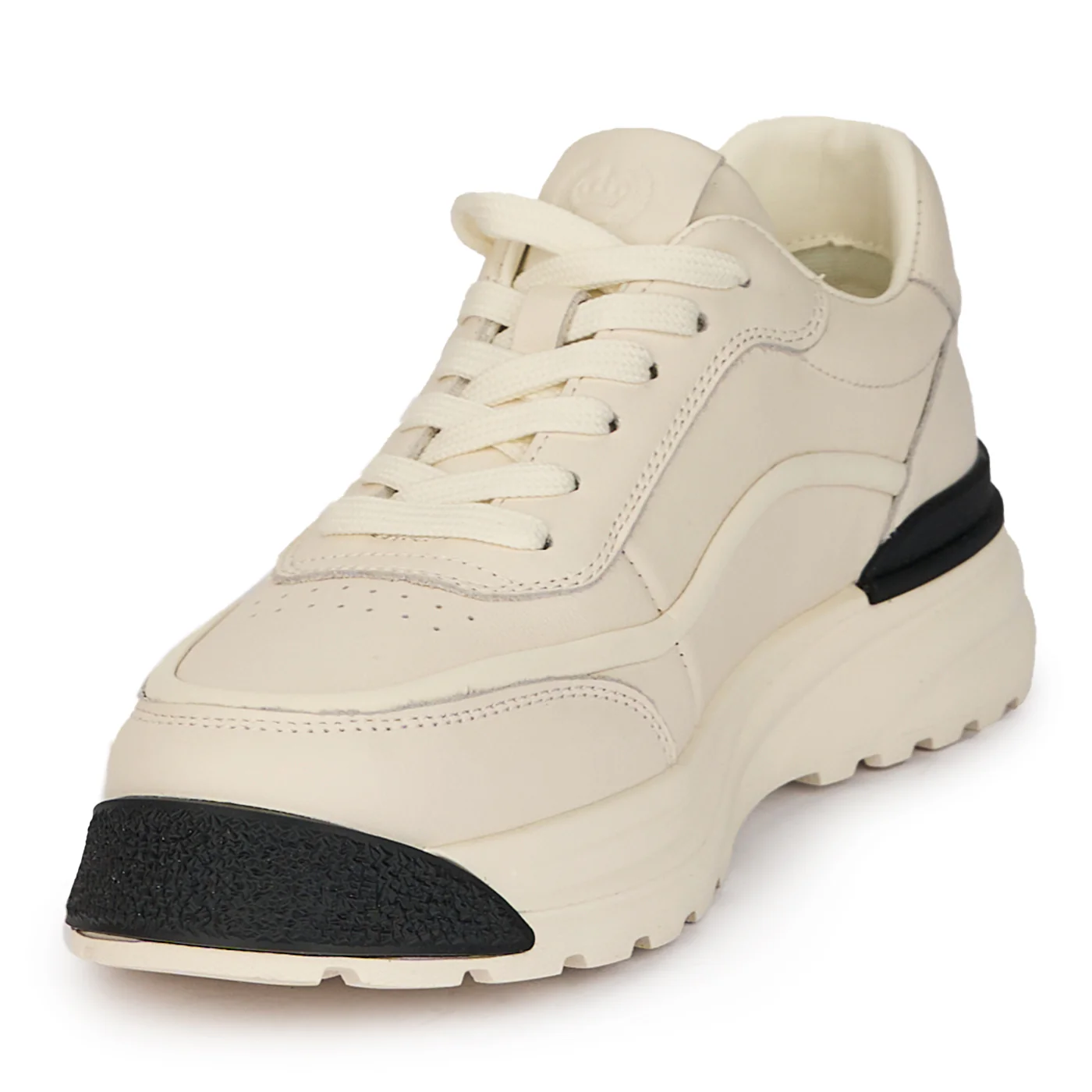Pantofi casual barbati din piele naturala alba 7861 - Image 3