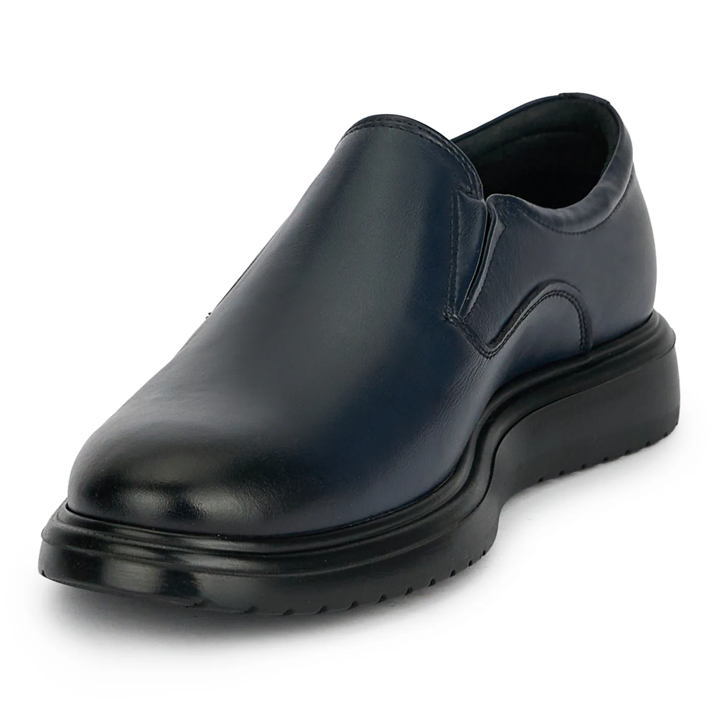 Pantofi casual barbati din piele naturala bleumarin 20017 - Image 3