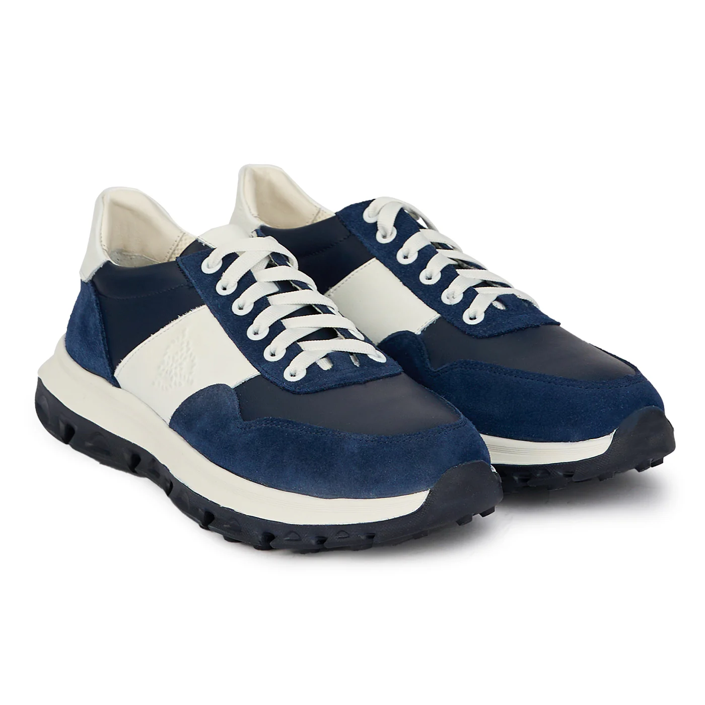 Pantofi casual barbati din piele naturala bleumarin 7863 - Image 4