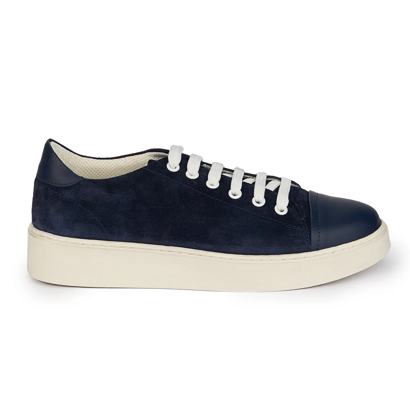 Pantofi casual barbati din piele naturala bleumarin 7881