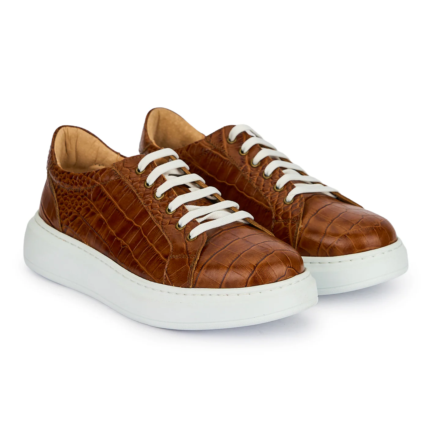 Pantofi casual barbati din piele naturala maro 20102 - Image 4