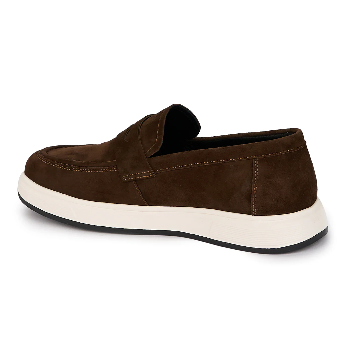 Pantofi casual barbati din piele naturala maro 7851 - Image 2