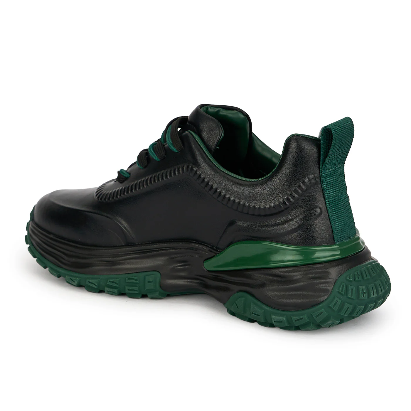 Pantofi casual barbati din piele naturala neagra 20005 - Image 2