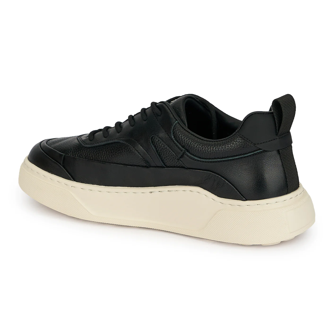 Pantofi casual barbati din piele naturala neagra 20091 - Image 2