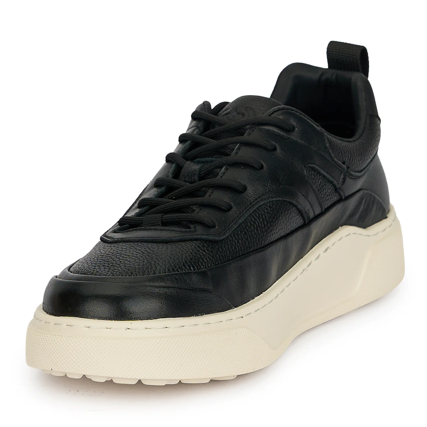 Pantofi casual barbati din piele naturala neagra 20091 - Image 3