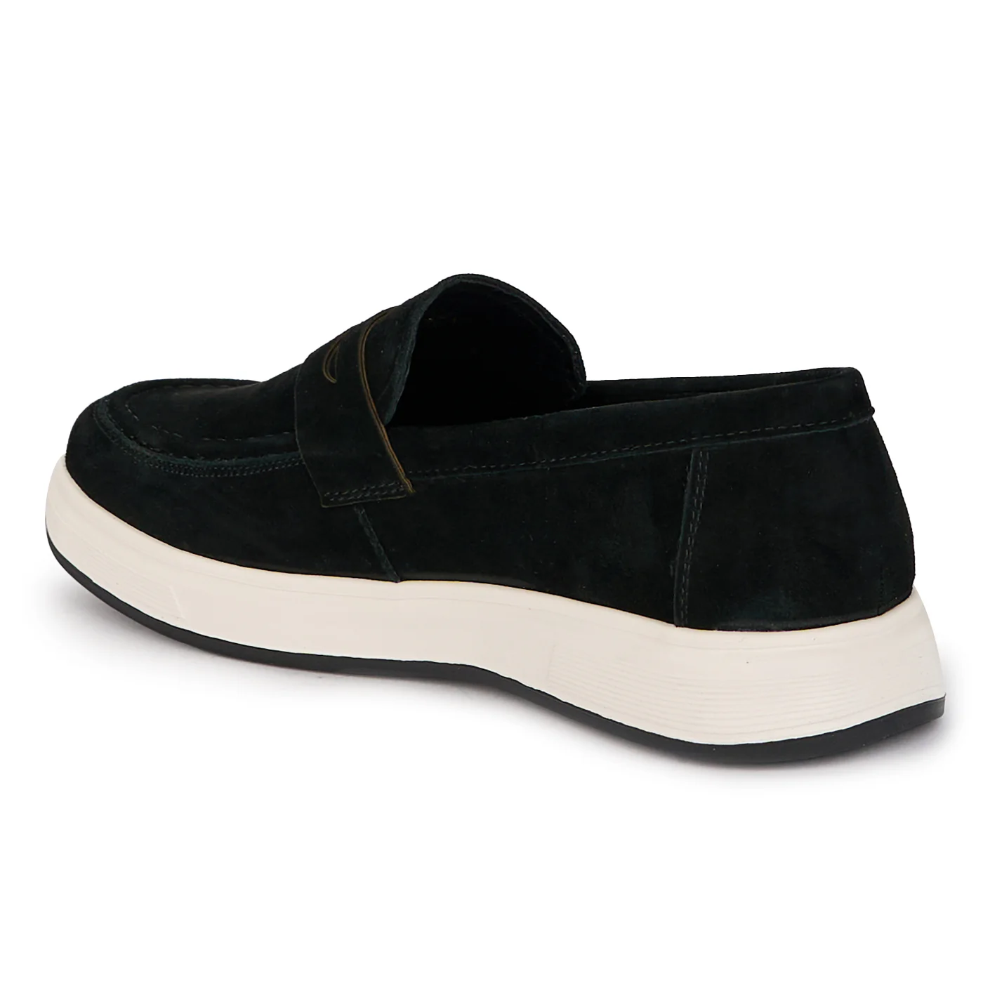 Pantofi casual barbati din piele naturala neagra 7859 - Image 2