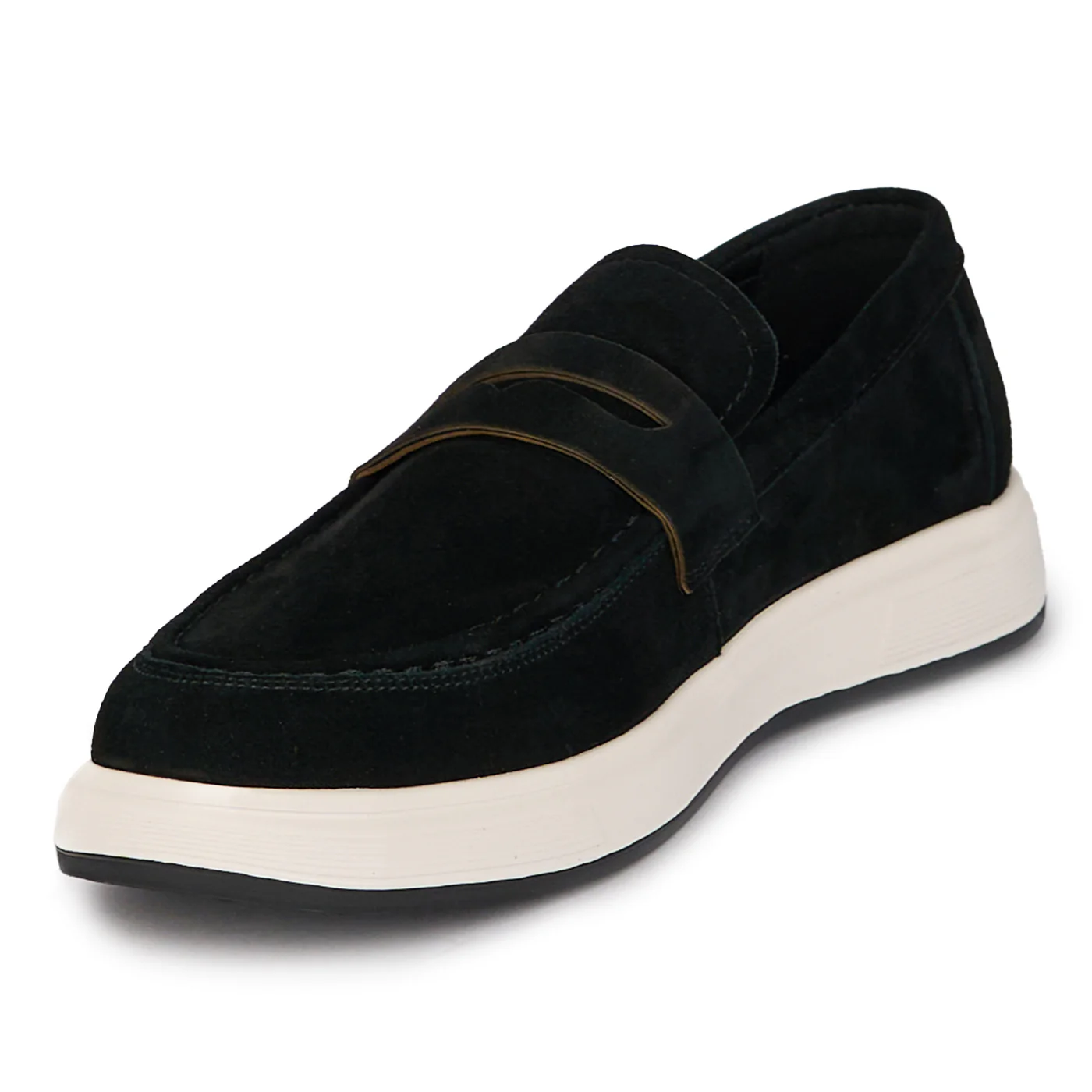 Pantofi casual barbati din piele naturala neagra 7859 - Image 3