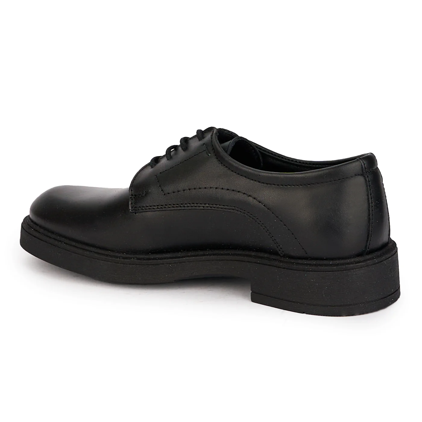 Pantofi casual barbati din piele naturala neagra 7884 - Image 2