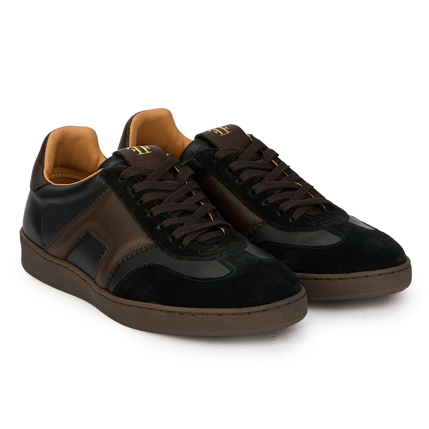 Pantofi casual barbati din piele naturala neagra 7894 - Image 4