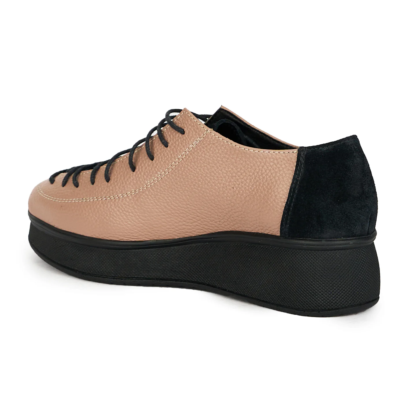 Pantofi casual dama din piele naturala cu siret 17812 - Image 2