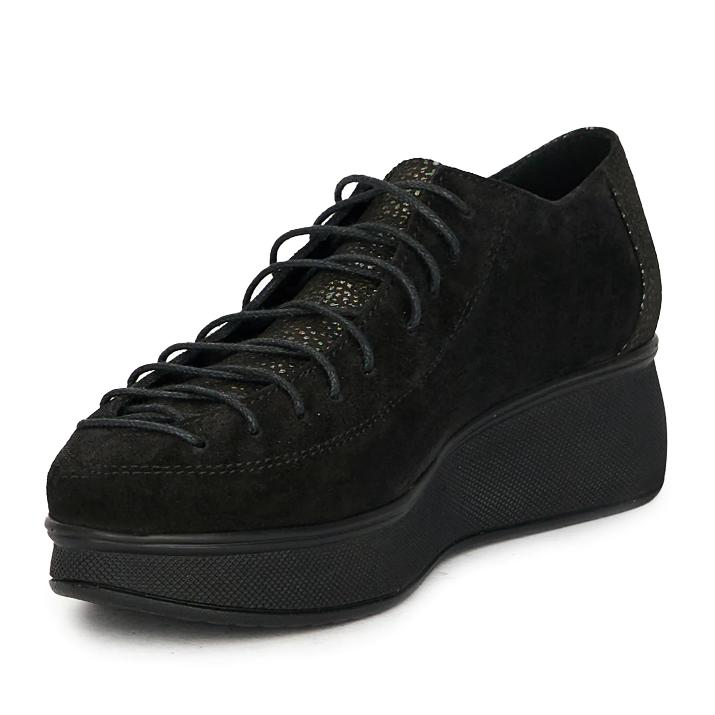 Pantofi casual dama din piele naturala cu siret 17814 - Image 3