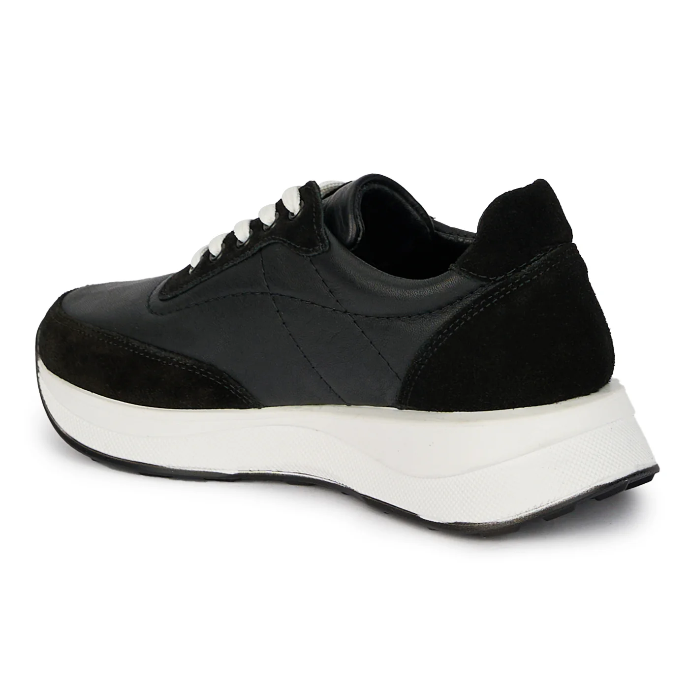 Pantofi casual dama din piele naturala cu siret 17918 - Image 2