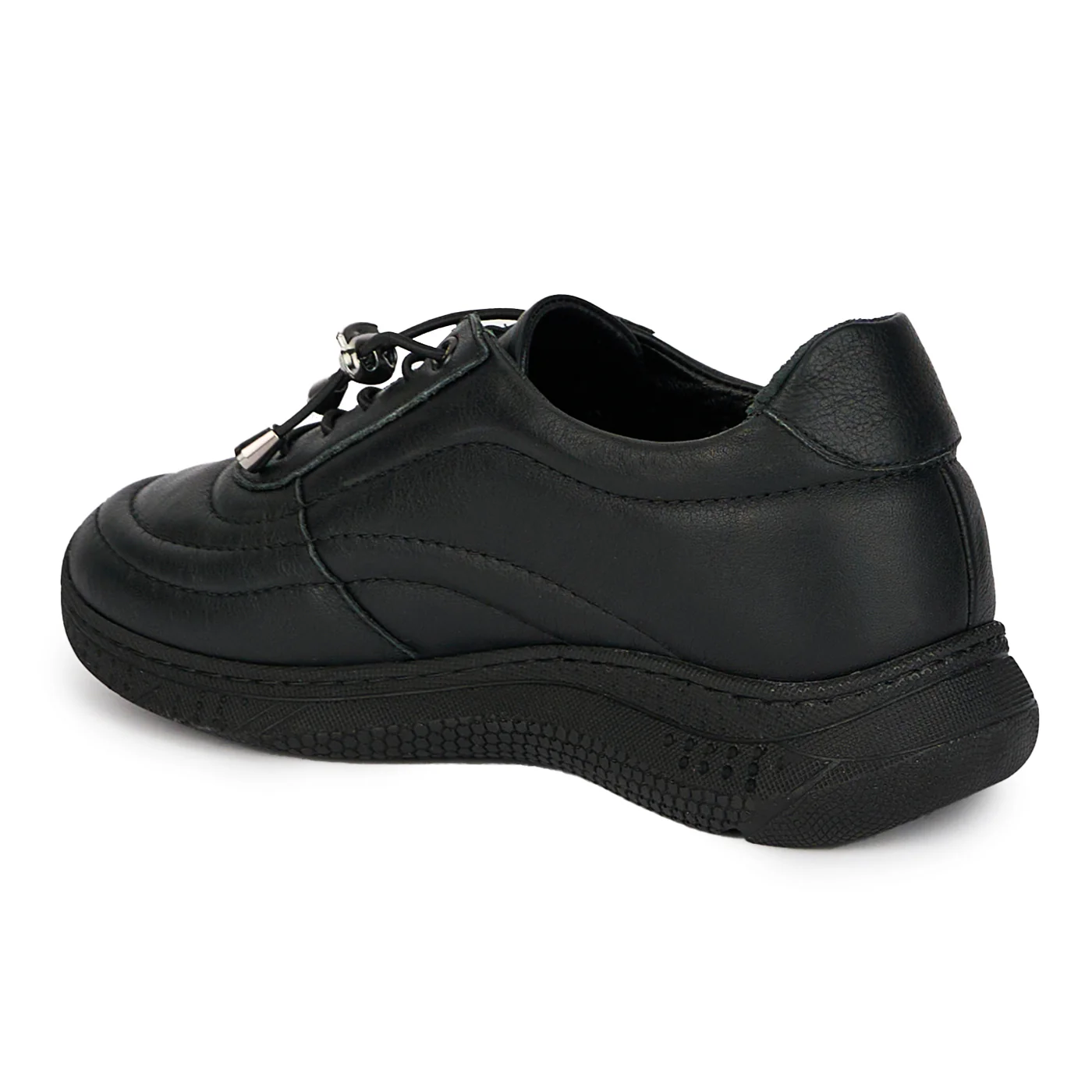 Pantofi casual dama din piele naturala cu siret 17919 - Image 2