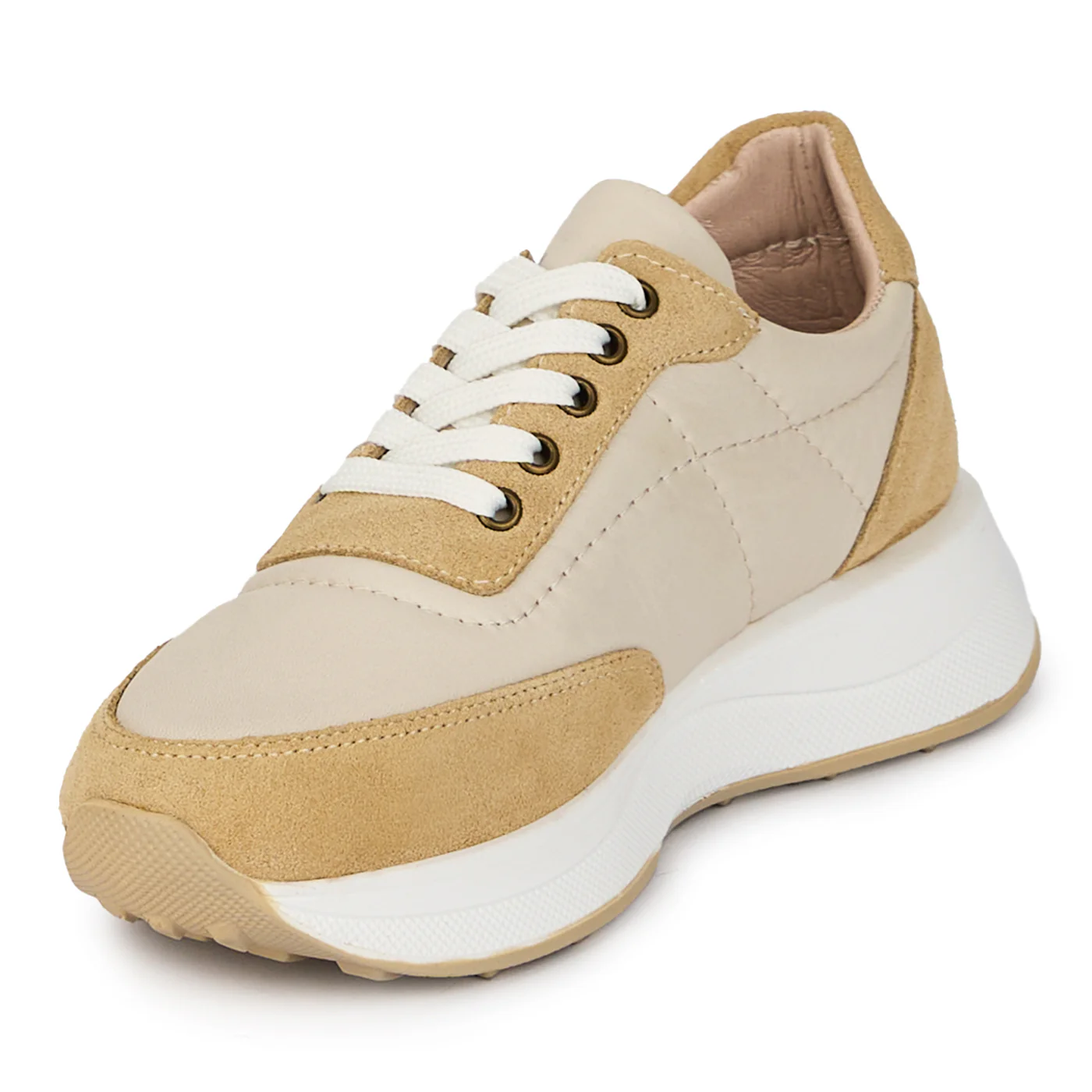 Pantofi casual dama din piele naturala cu siret 17920 - Image 3