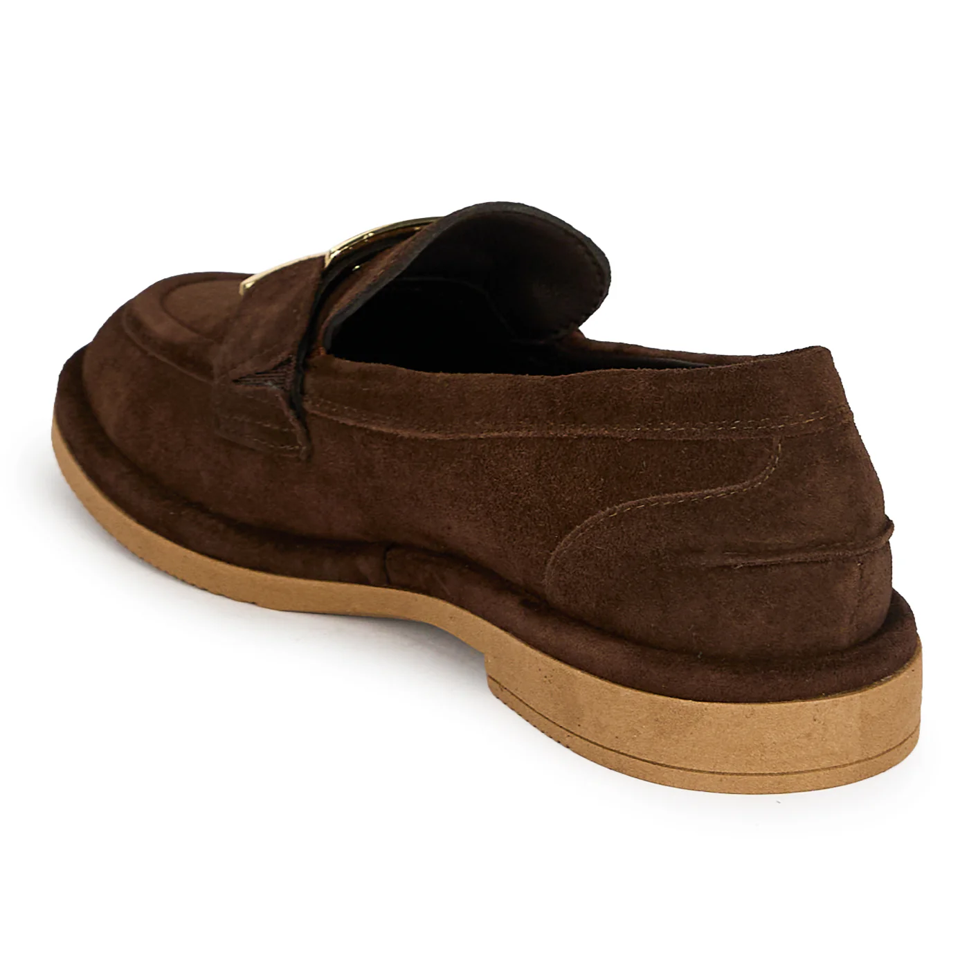 Pantofi casual dama din piele naturala maro 19725 - Image 2