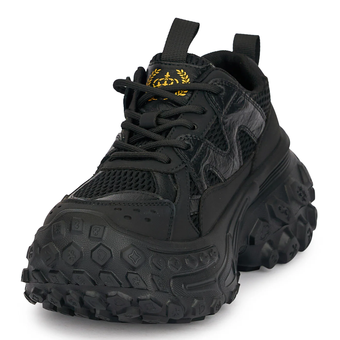 Pantofi casual dama din piele naturala neagra 18825 - Image 3