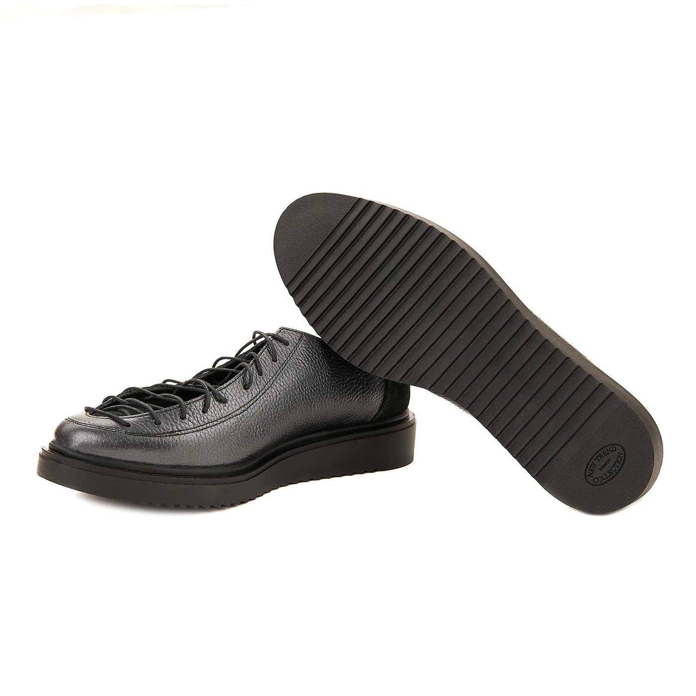 Pantofi Casual Dama Gri din Piele Naturala 1567 - Image 3