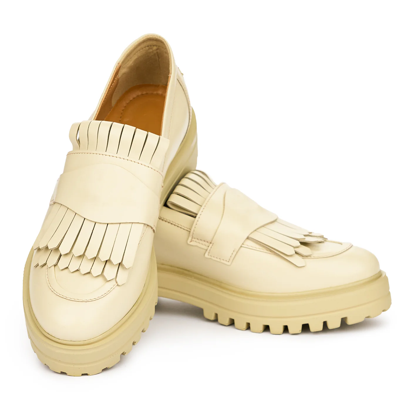 Pantofi Casual Dama Piele Naturala Toc 4 Cm fara Accesoriu 10813 - Image 3