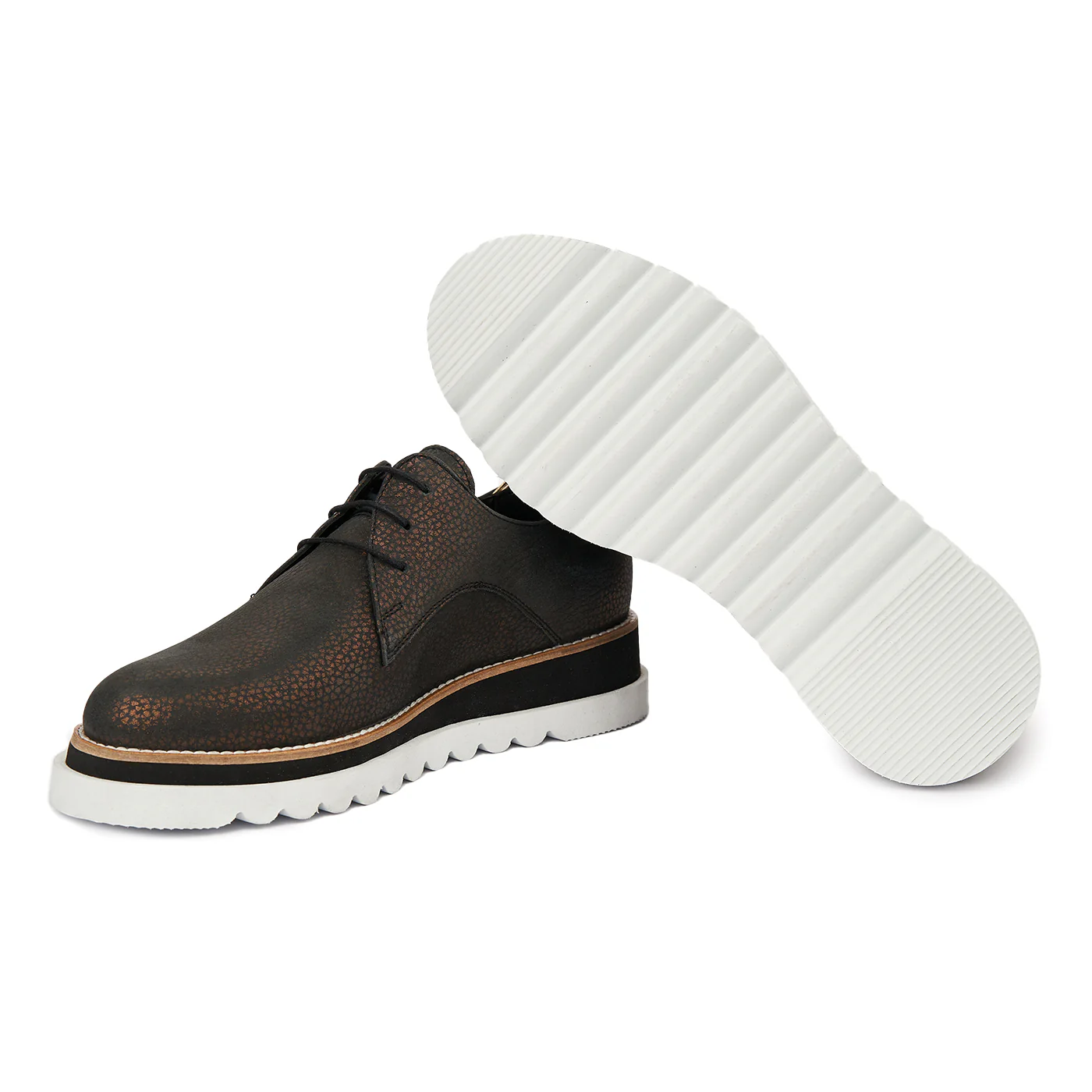 Pantofi Casual din Piele Naturala cu talpa usoara 1852 - Image 3