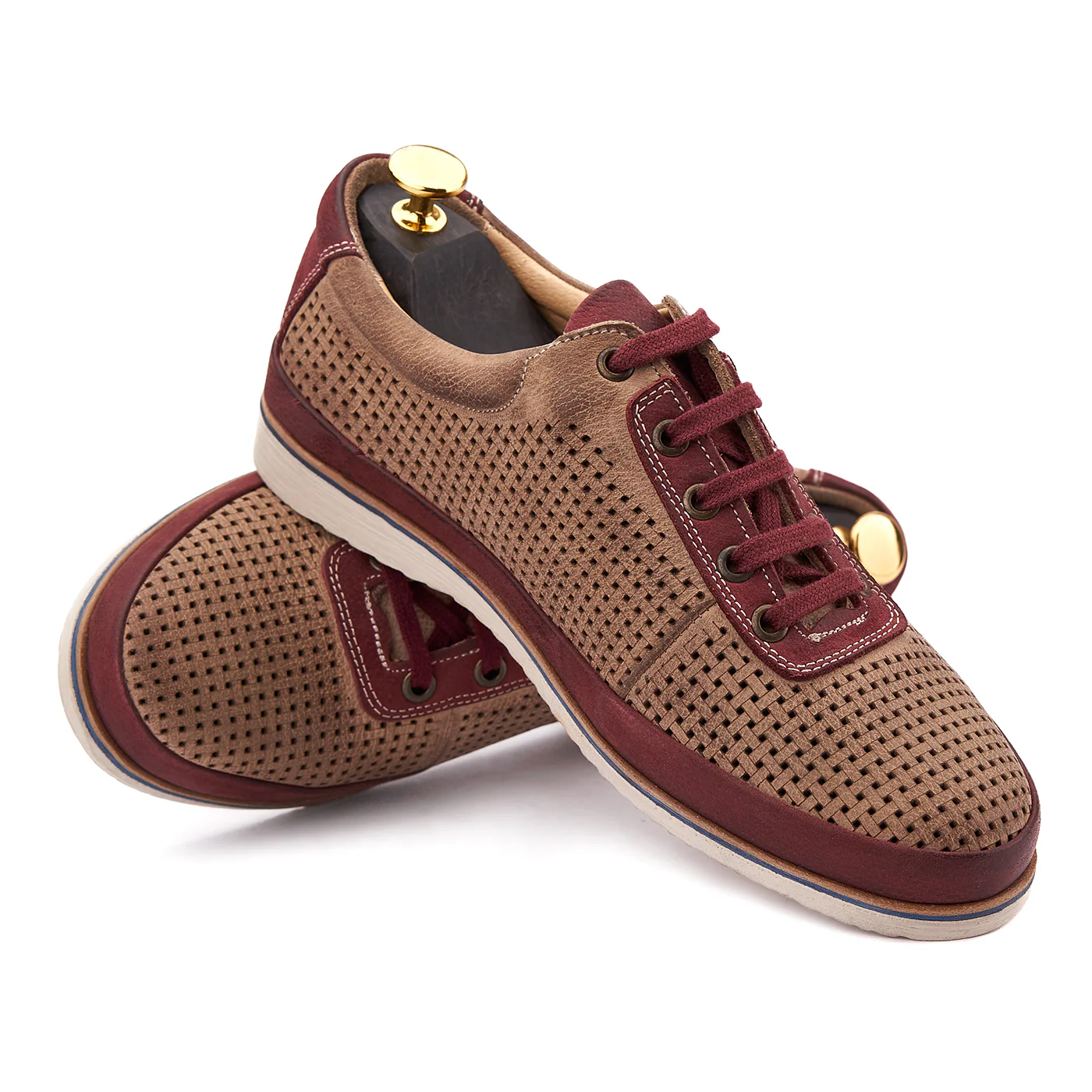 Pantofi casual din piele naturala 0106 - Image 4