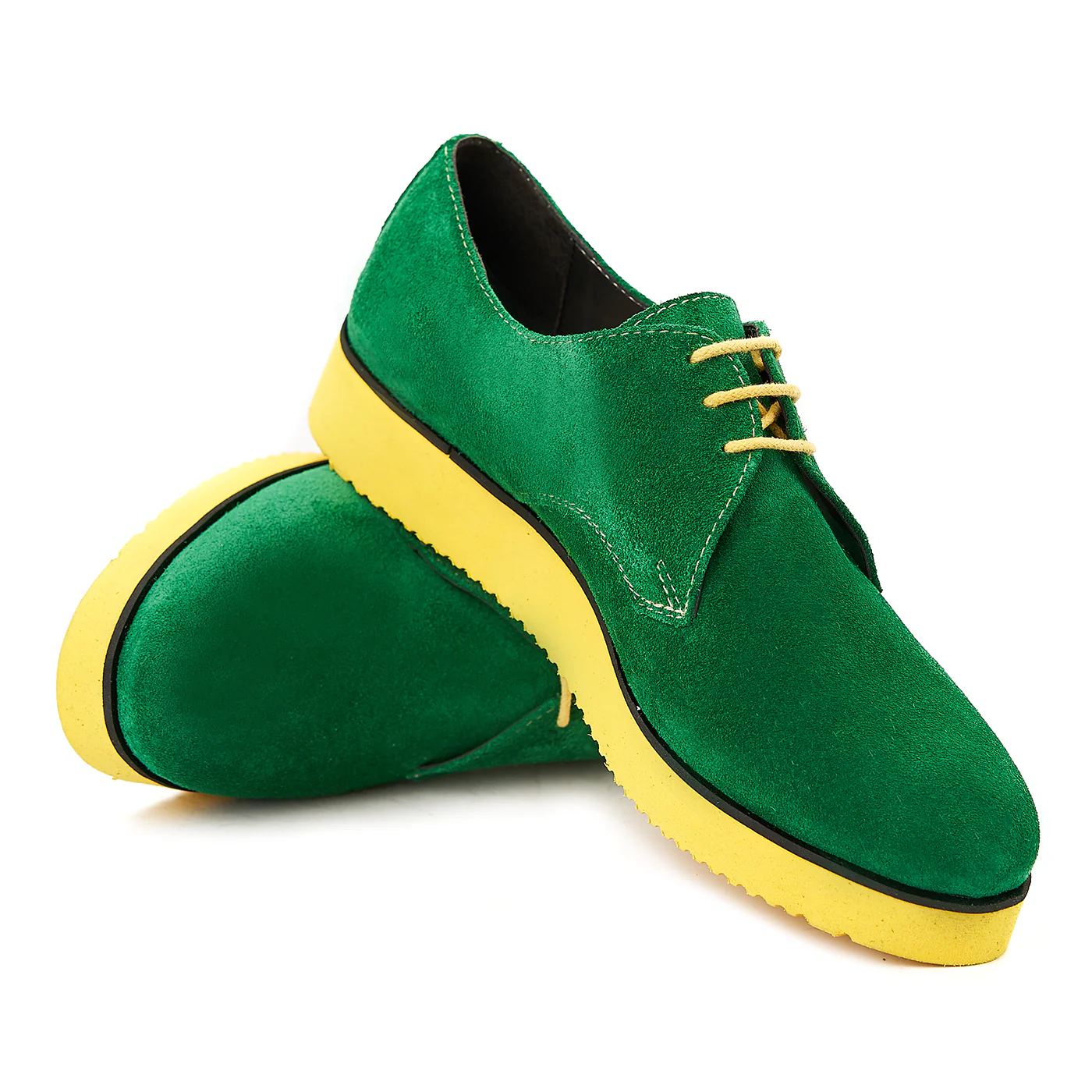 Pantofi Casual Verzi Dama Piele Naturala 1354 - Image 4
