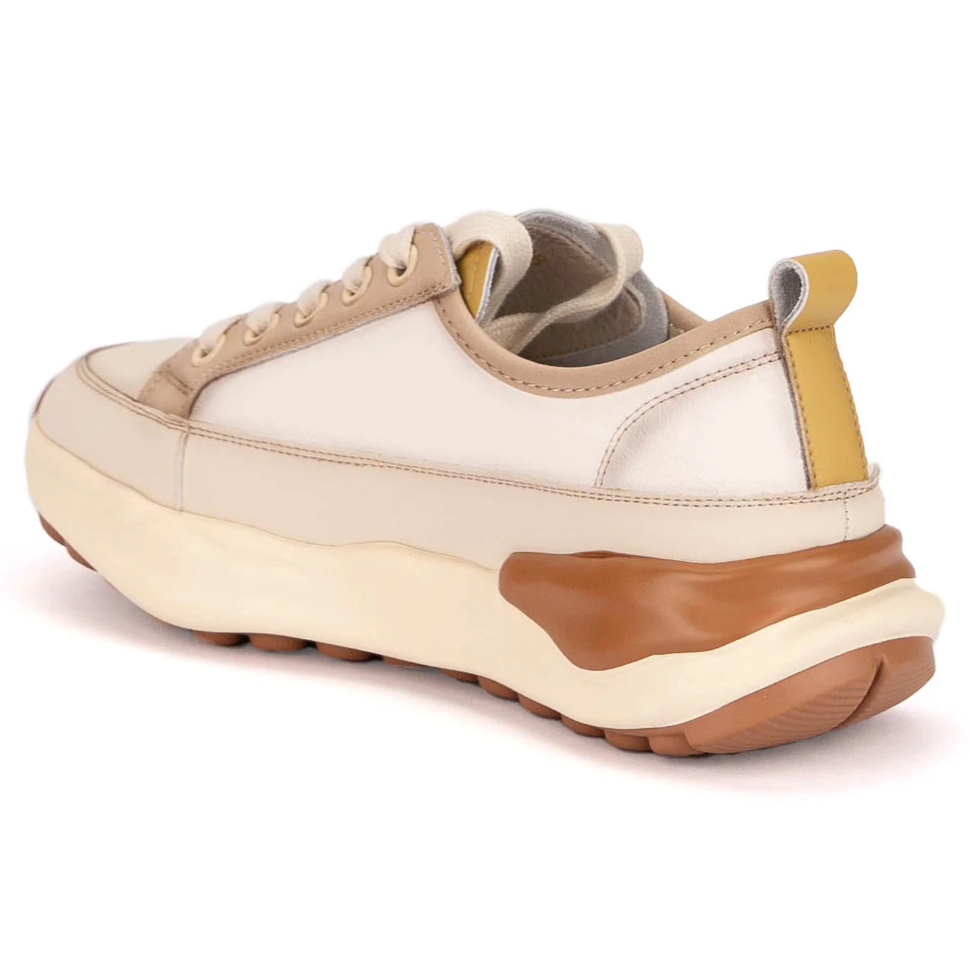 Pantofi dama casual din piele naturala multicolora 18784 - Image 2