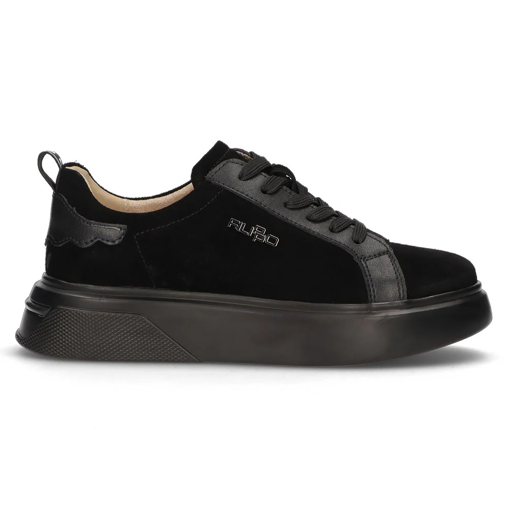 Pantofi dama casual din piele naturala neagra 13960 - Image 6