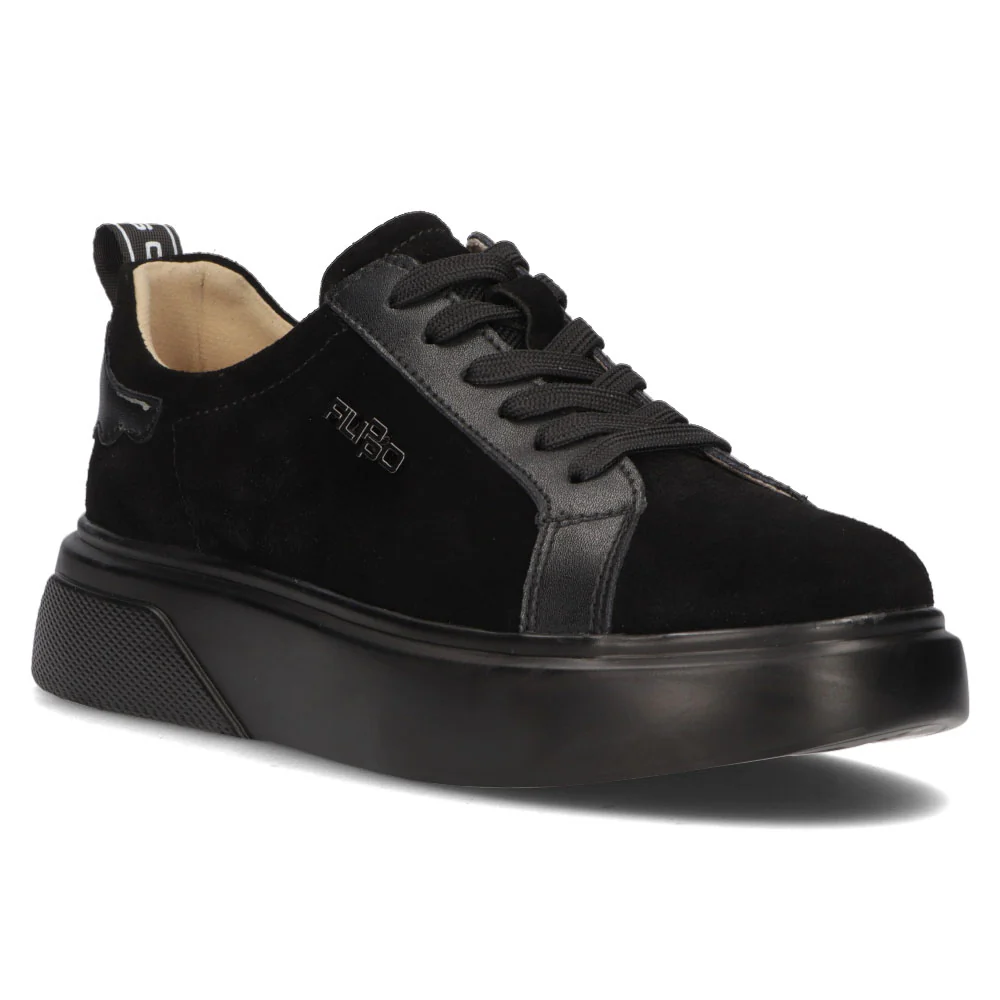 Pantofi dama casual din piele naturala neagra 13960 - Image 7