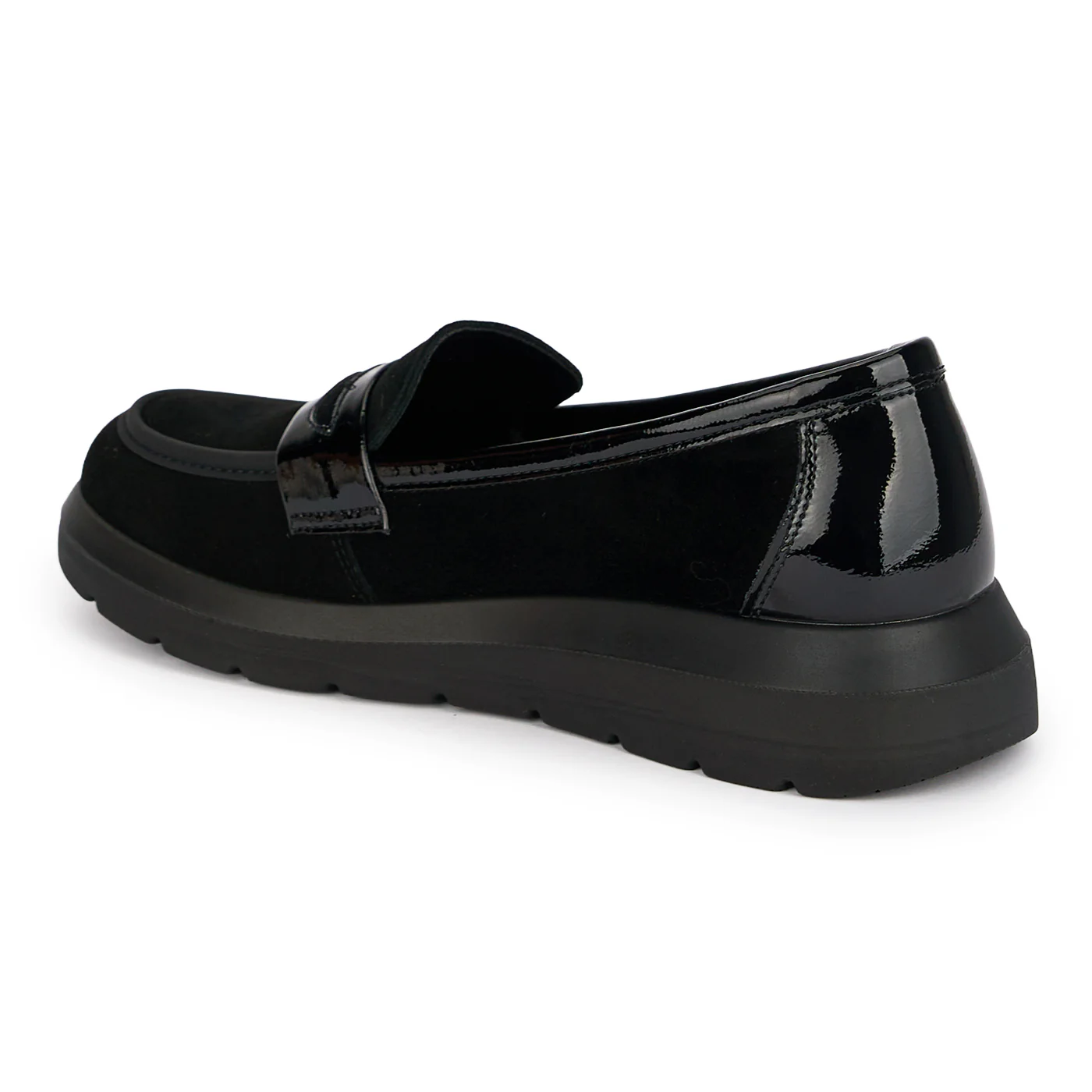Pantofi dama casual din piele naturala neagra 18862 - Image 2