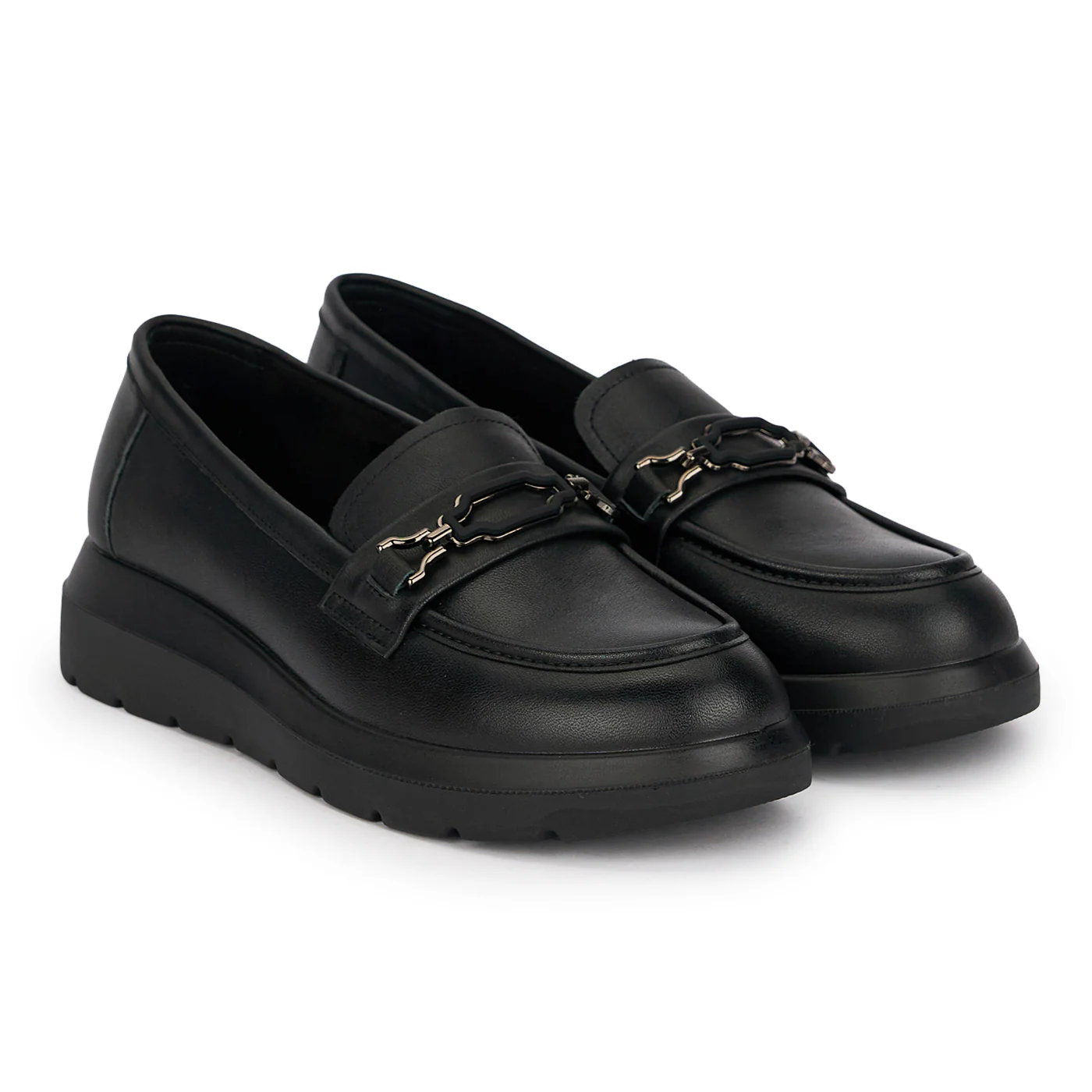 Pantofi dama casual din piele naturala neagra 18863 - Image 4
