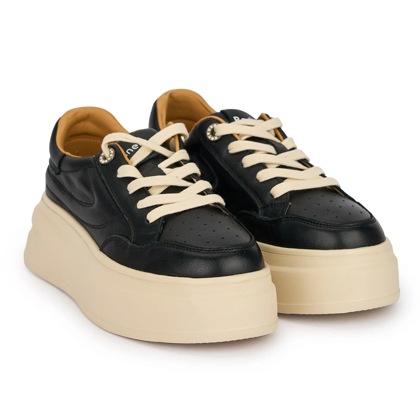 Pantofi dama casual din piele naturala neagra 18867 - Image 4