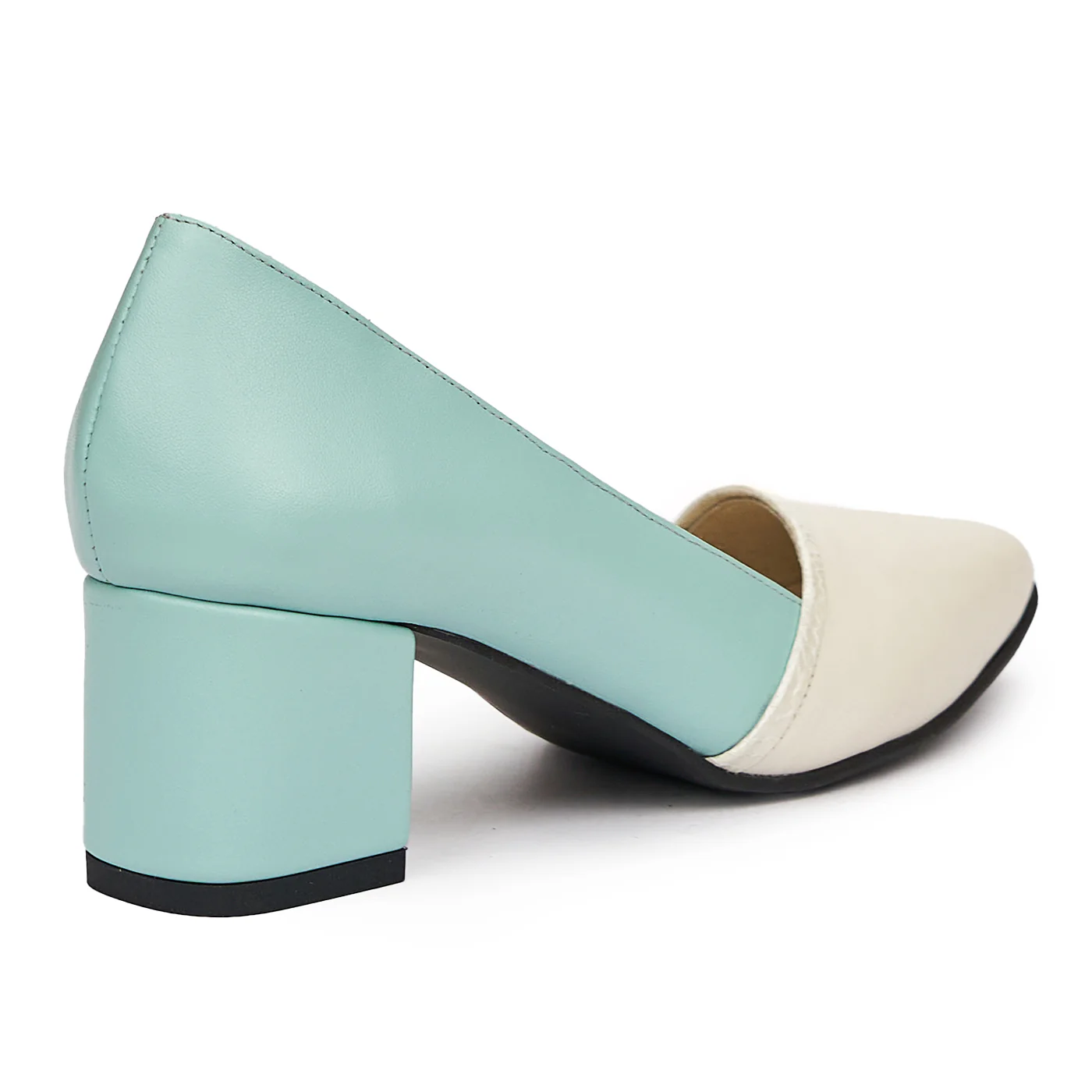 Pantofi dama din piele albastra 9362 - Image 2