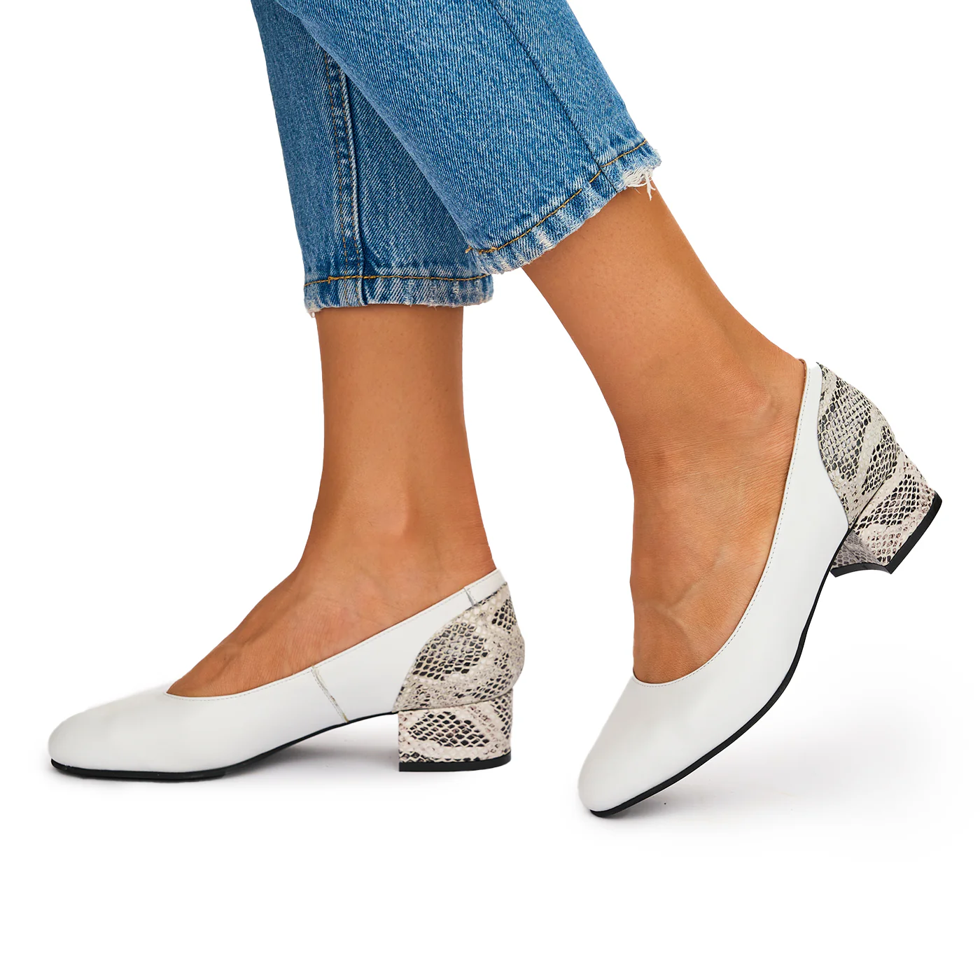 Pantofi dama din piele naturala 10282 - Image 3