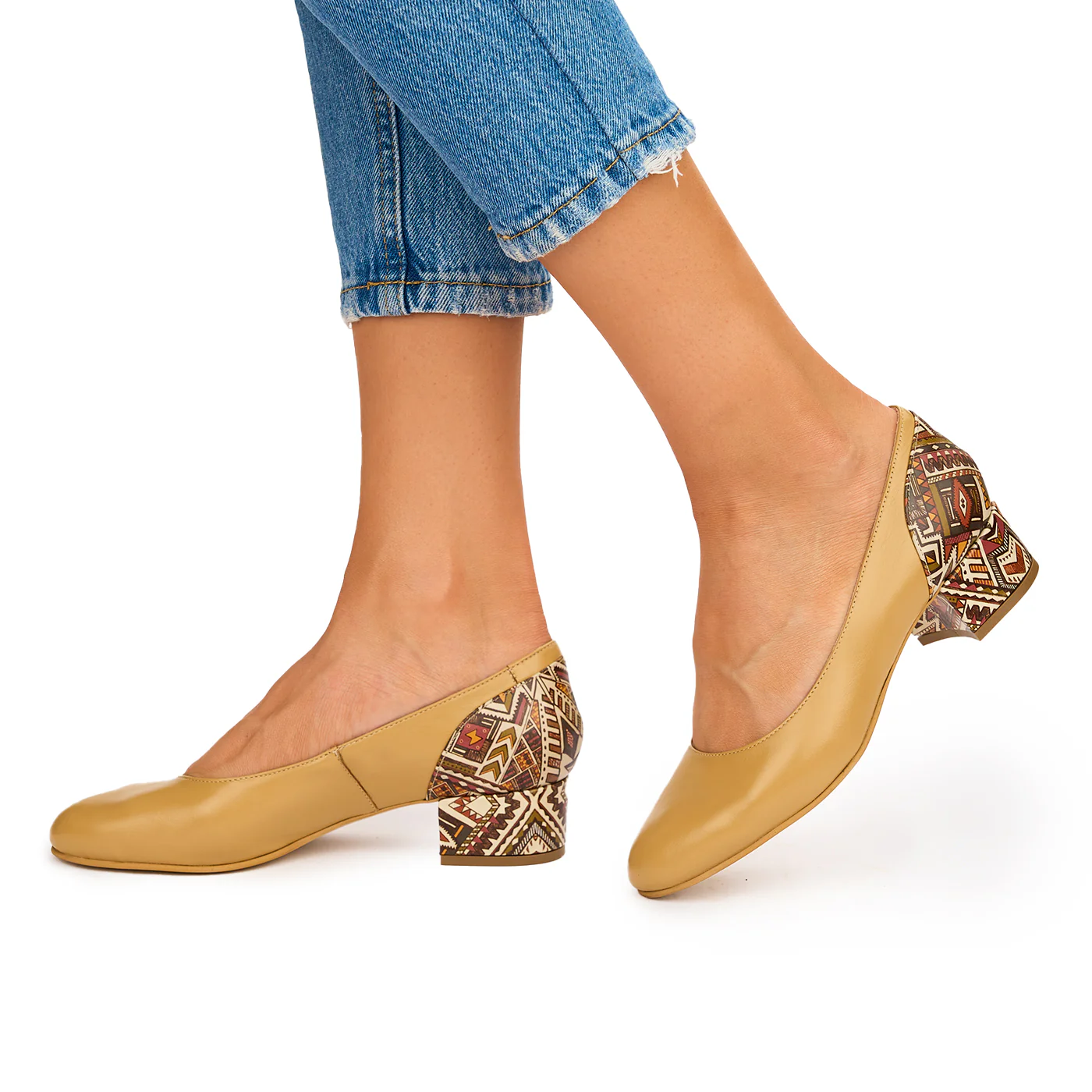 Pantofi dama din piele naturala 10287 - Image 3