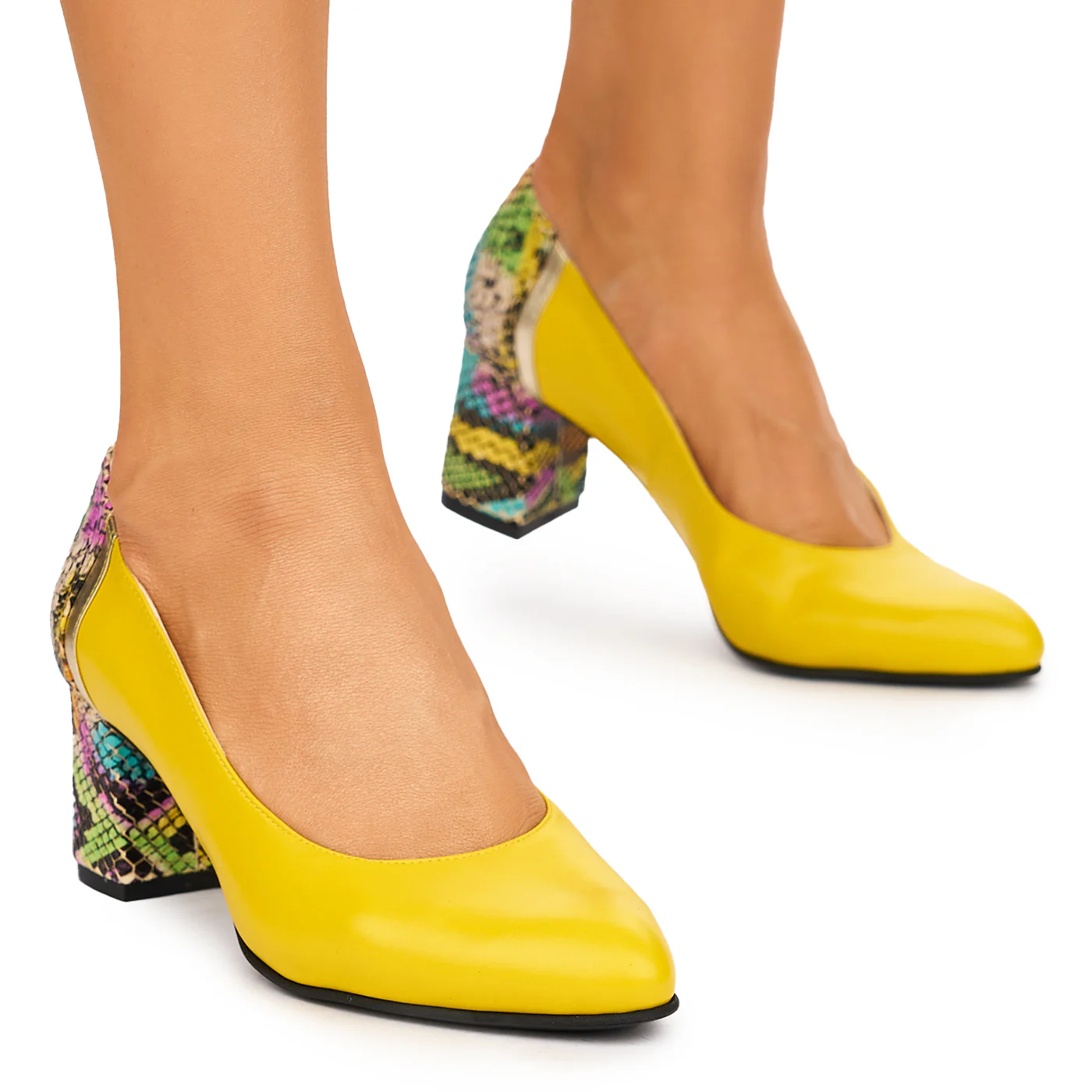 Pantofi dama din piele naturala 10476 - Image 2