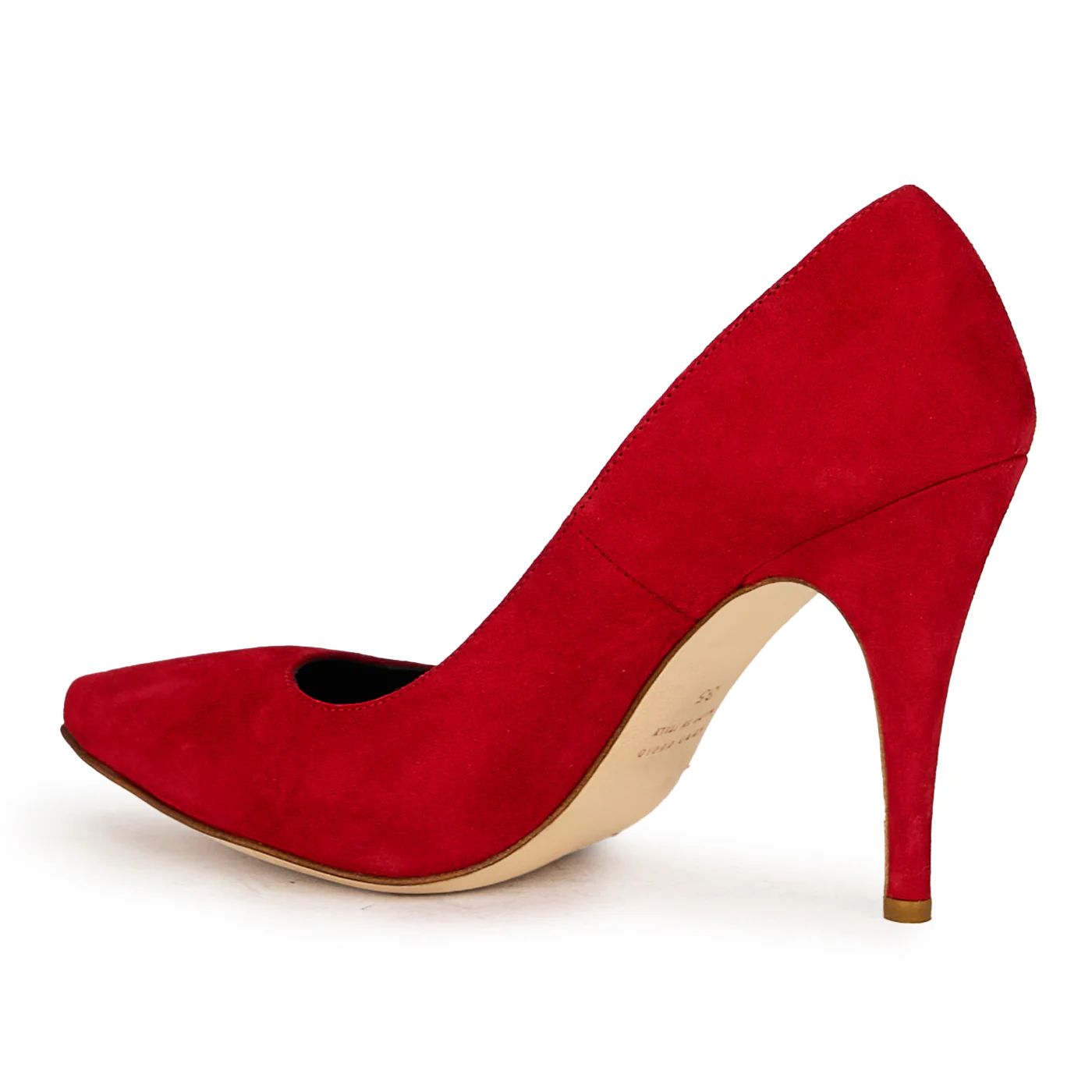 Pantofi dama din piele naturala cu toc subtire 10 cm 17679 - Image 2