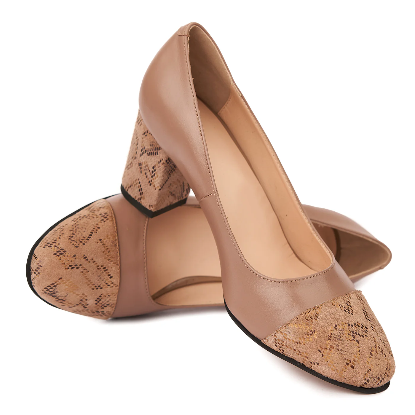 Pantofi dama din piele naturala  4505 - Image 4