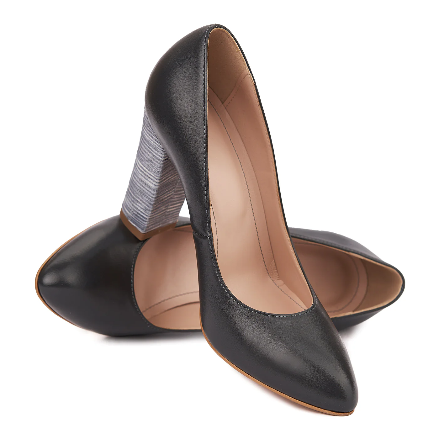 Pantofi dama din piele naturala 4578 - Image 4