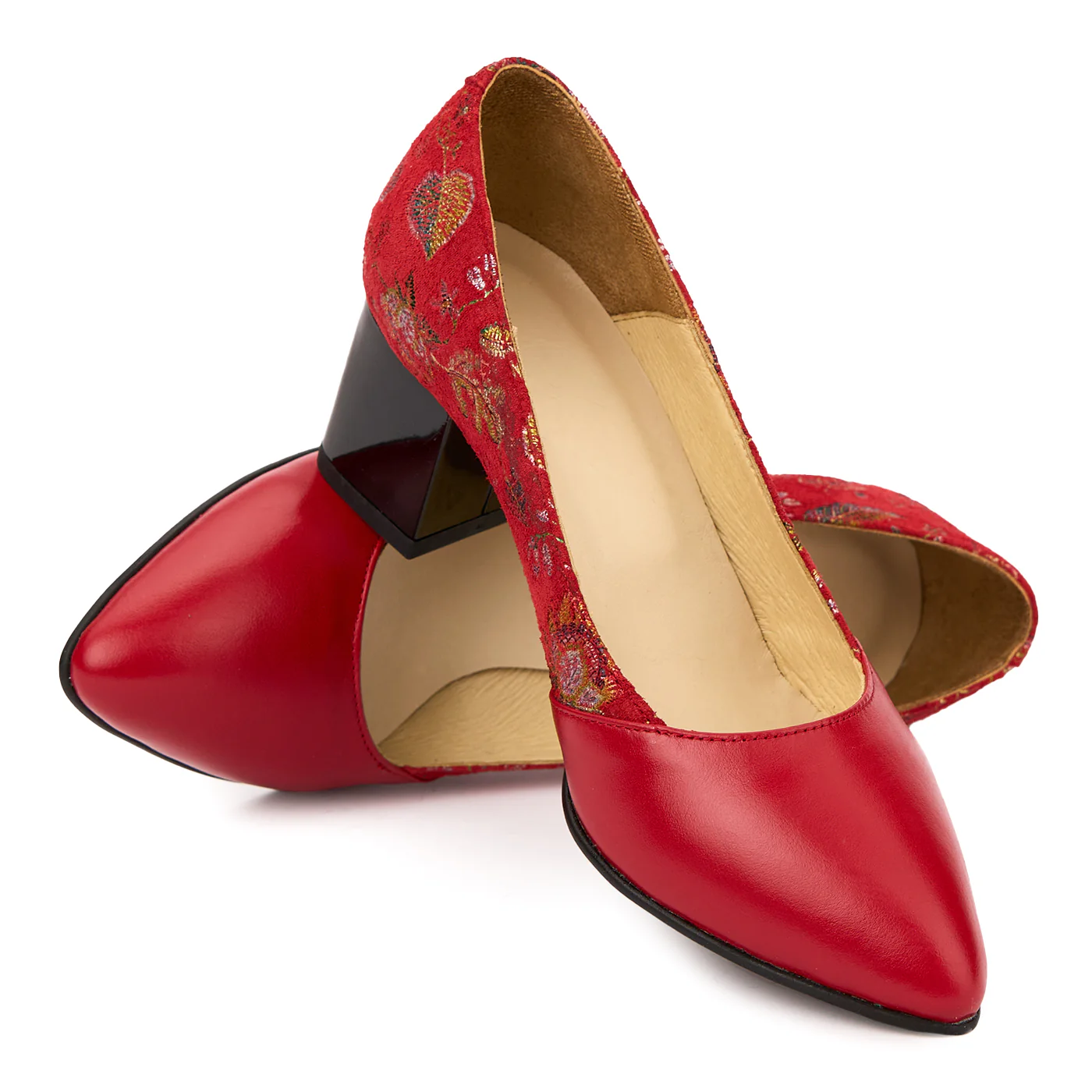 Pantofi dama din piele naturala 8065 - Image 4