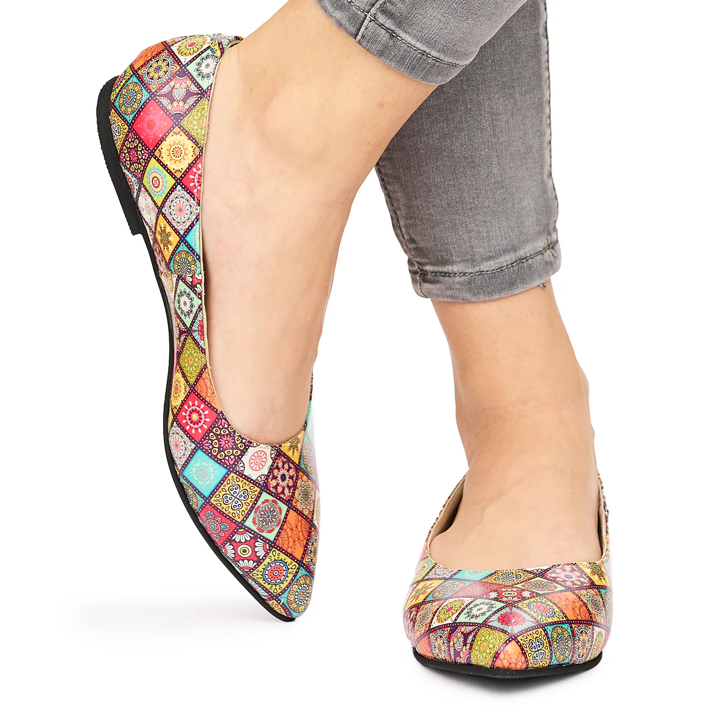 Pantofi dama din piele naturala 9215 - Image 3