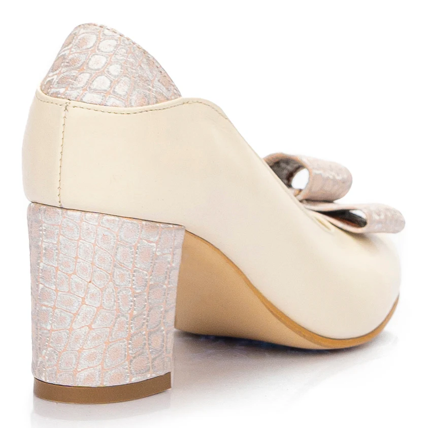 Pantofi dama din piele naturala 9725 - Image 2