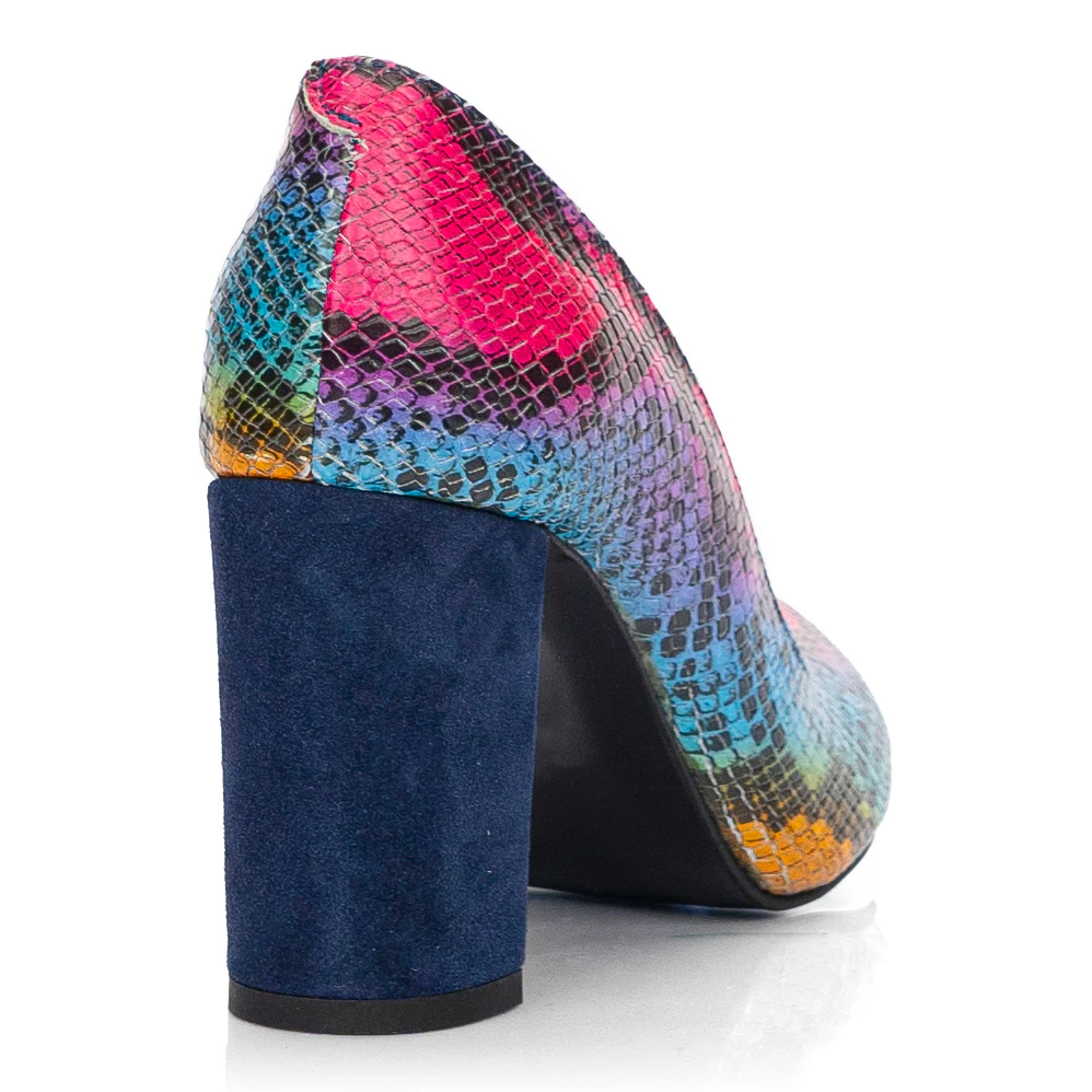 Pantofi dama din piele naturala 9741 - Image 2