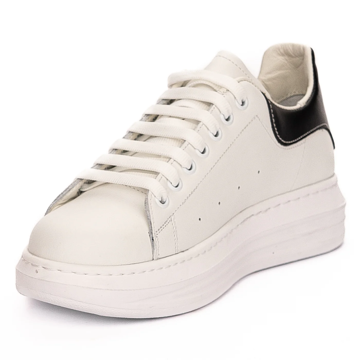 Pantofi dama din piele naturala alba 13190 - Image 3