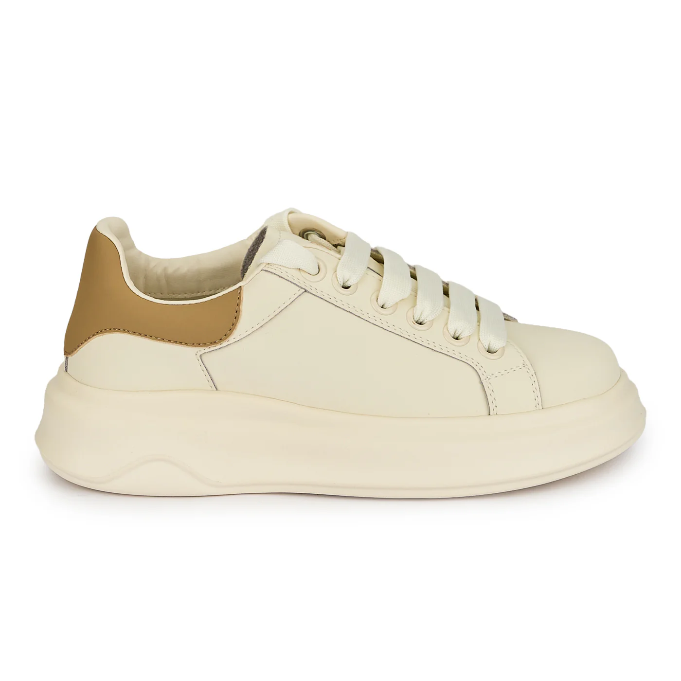 Pantofi dama din piele naturala alba 19248