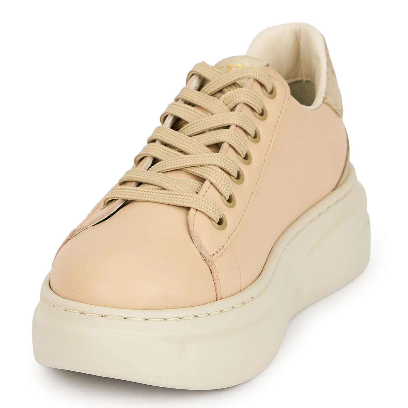 Pantofi dama din piele naturala roz pudra 16845 - Image 3