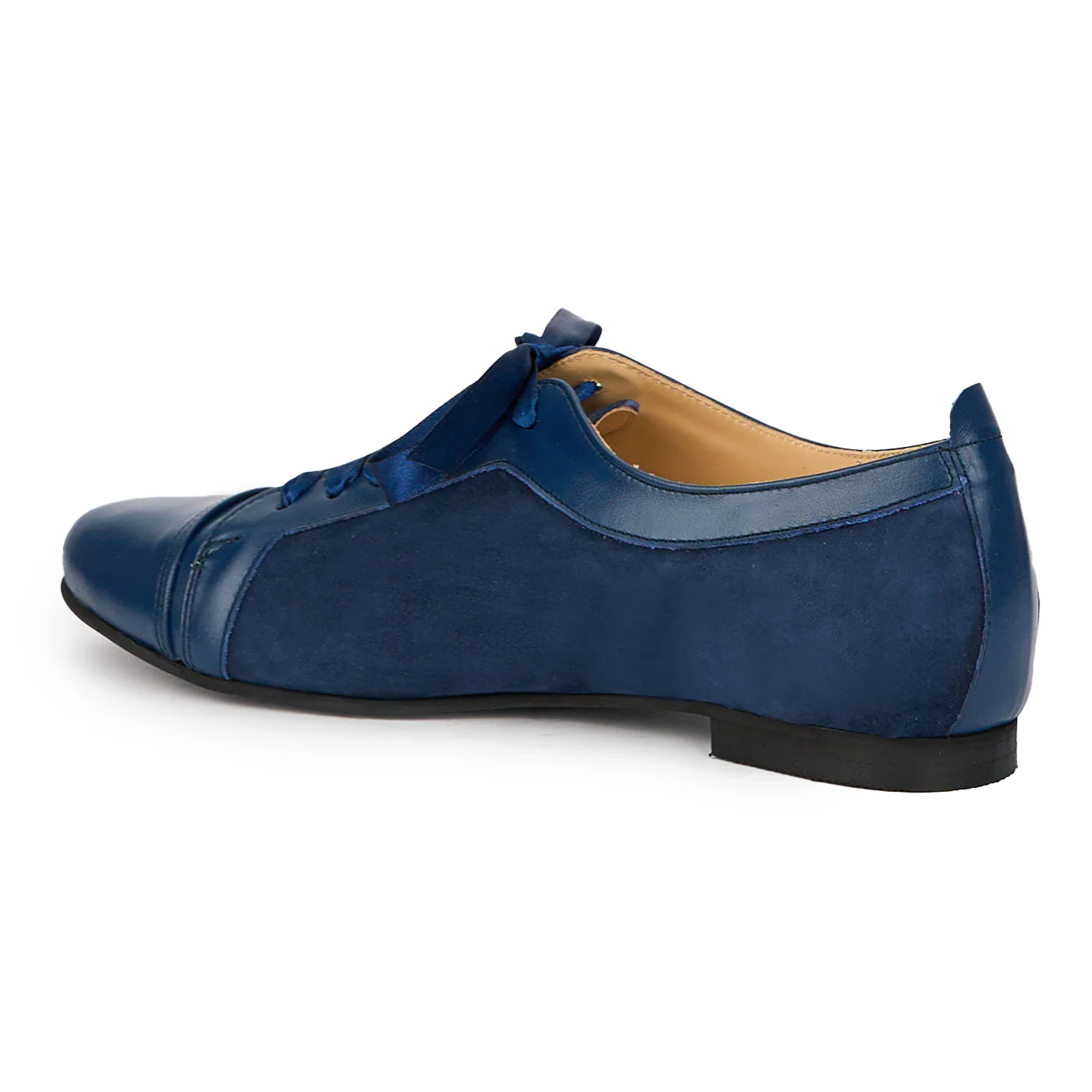 Pantofi dama din piele naturala bleumarin 15264 - Image 2