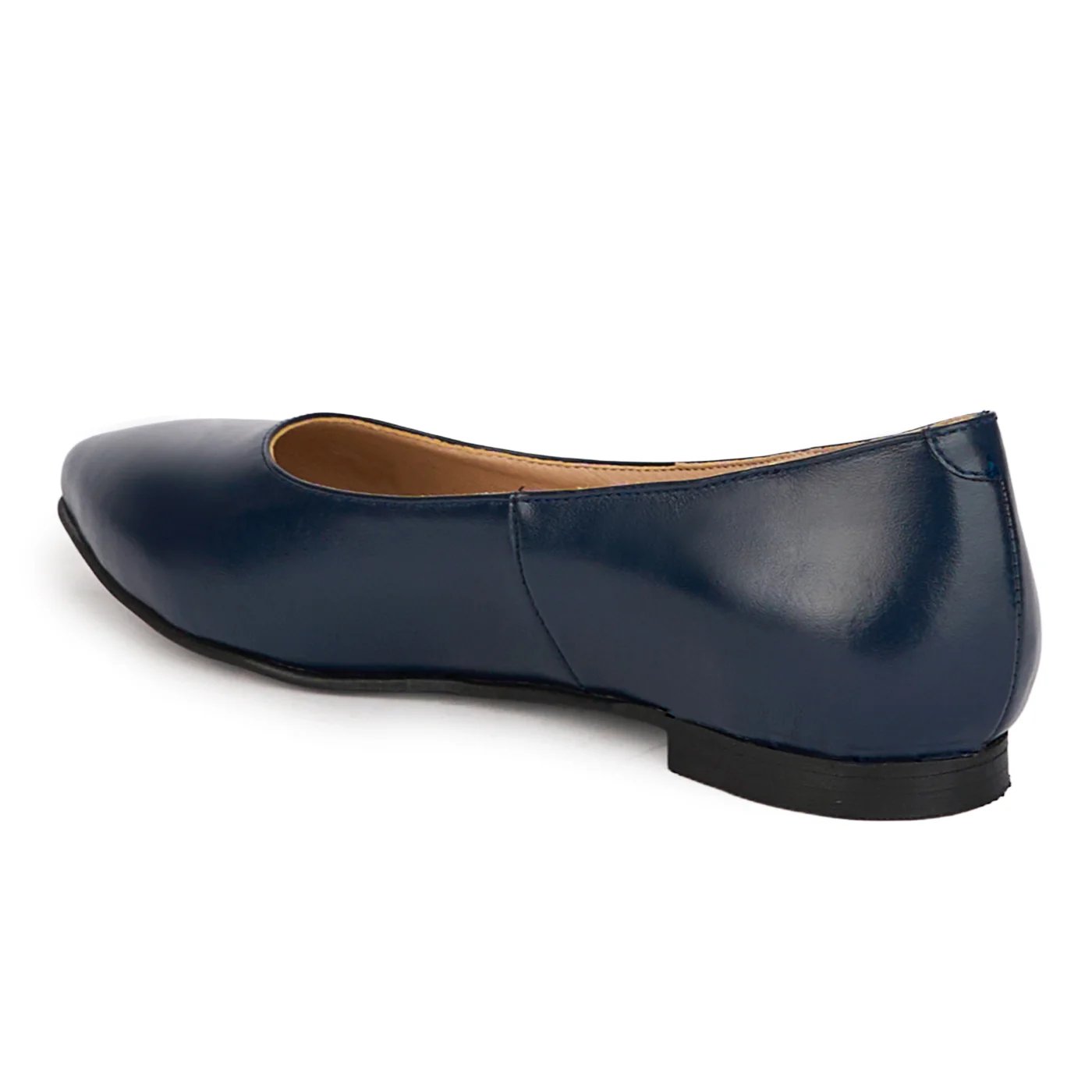 Pantofi dama din piele naturala bleumarin 18551 - Image 2