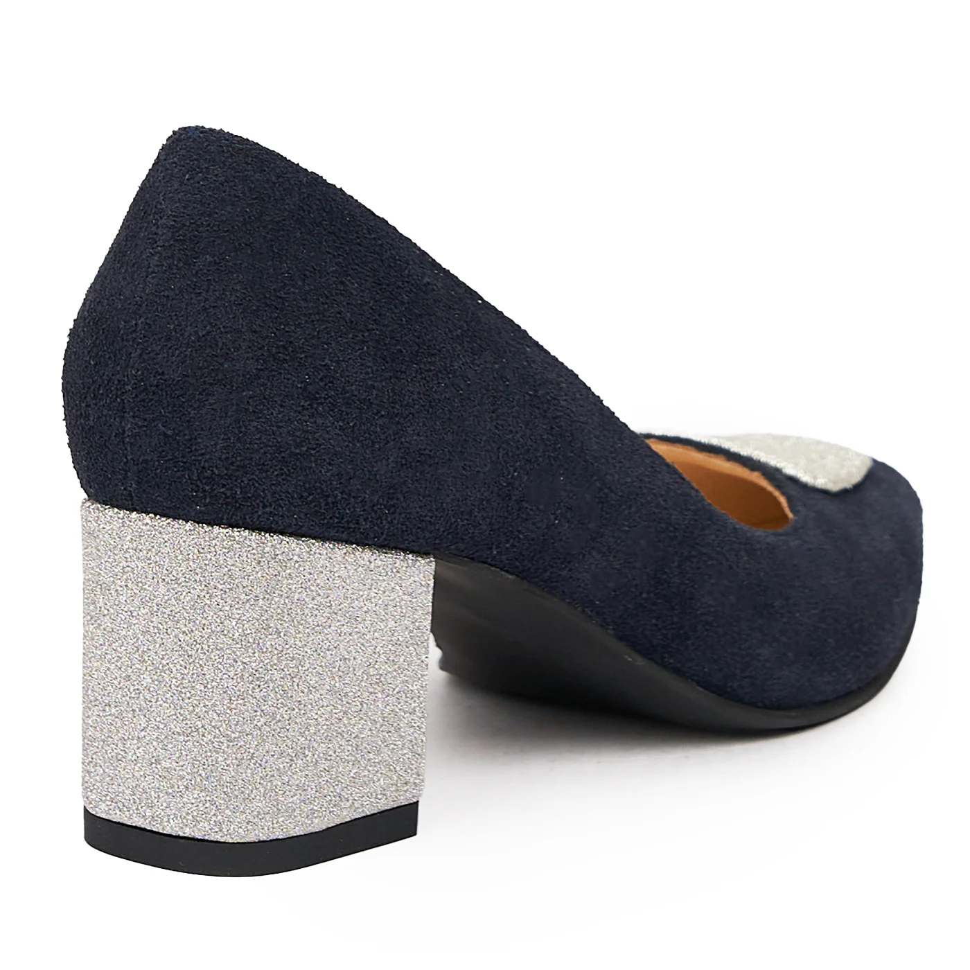 Pantofi dama din piele naturala bleumarin 9317 - Image 2