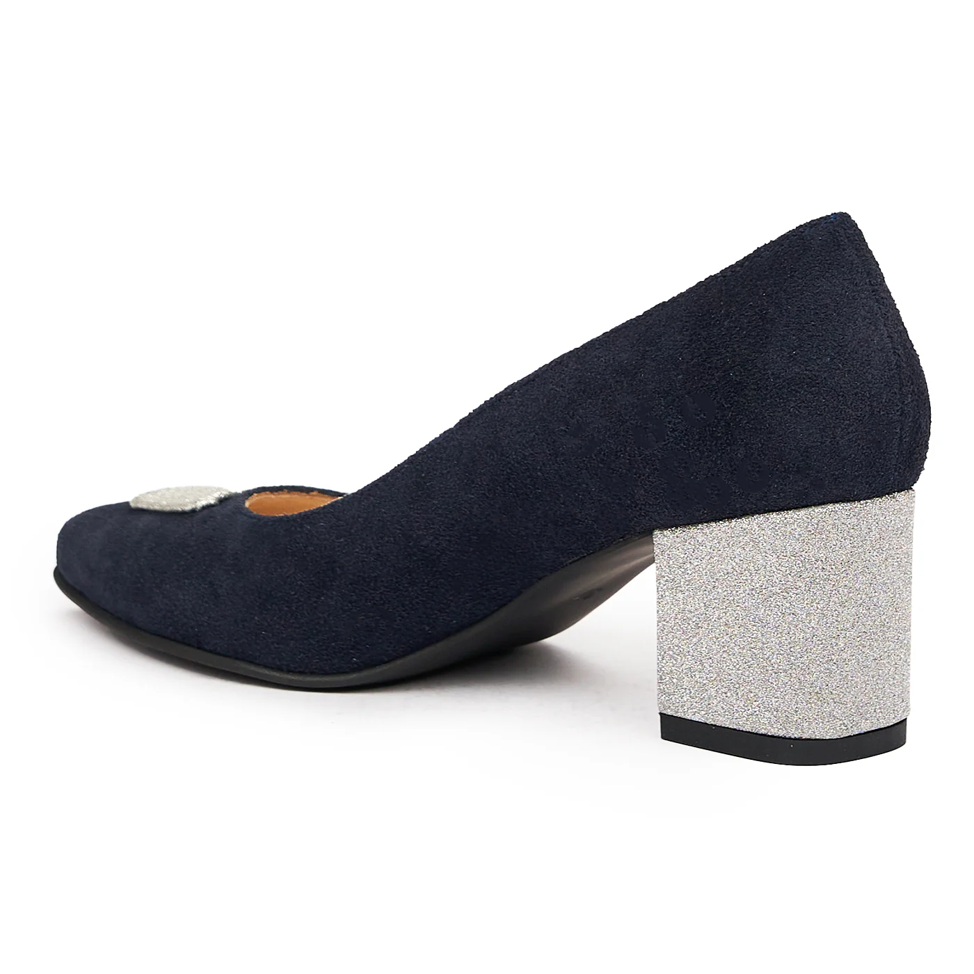 Pantofi dama din piele naturala bleumarin 9317 - Image 3