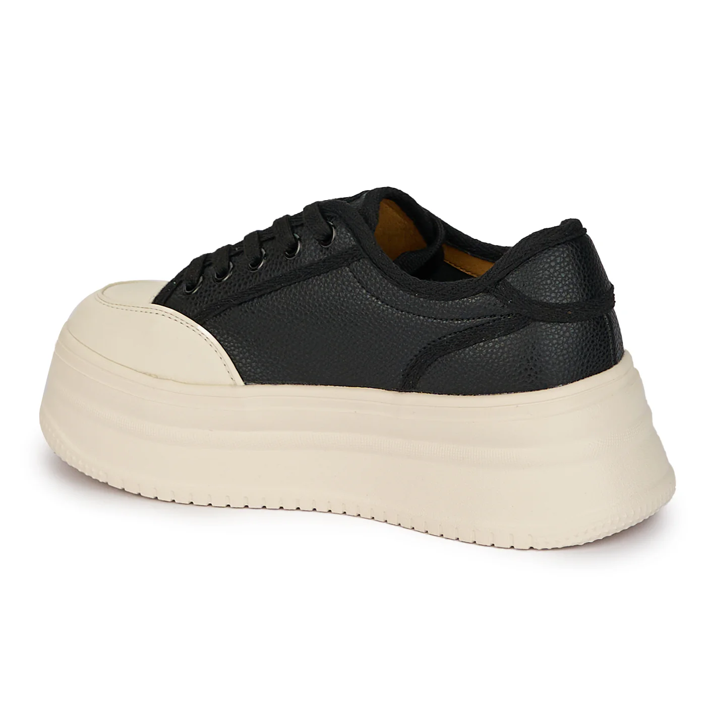 Pantofi dama din piele naturala cu talpa inalta 17963 - Image 2